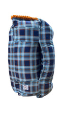 Load image into Gallery viewer, Navy plaid napmat