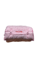 Load image into Gallery viewer, Pink Gingham w Red hearts Nap Mat
