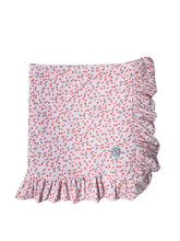 Load image into Gallery viewer, Pink knit with petite red flowers
